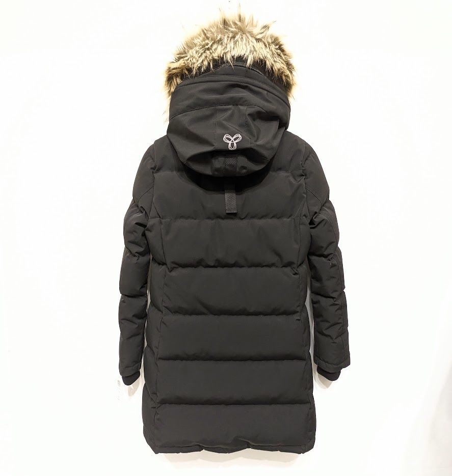 におい有 Aritzia アリツィア Tna ファー付き ロング ダウンジャケット ダウンコート ST. ANTON PARKA ナイロン  700フィルパワー カナダ - メルカリ