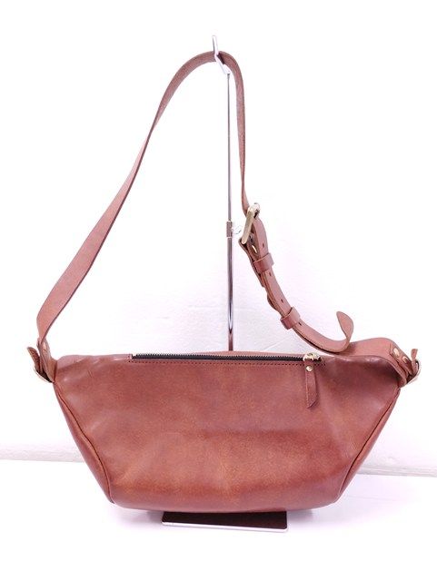 A902 [人気] Ryu リュウ レザーボディバッグ ブラウン | O☆ - メルカリ 