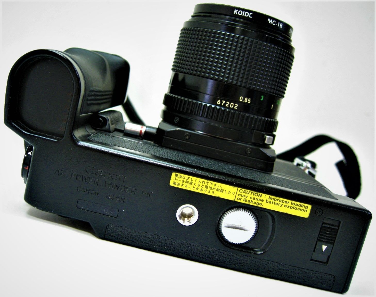 アンティーク キャノンF-1 FD50mm F1.4、ワインダー付 - フィルムカメラ
