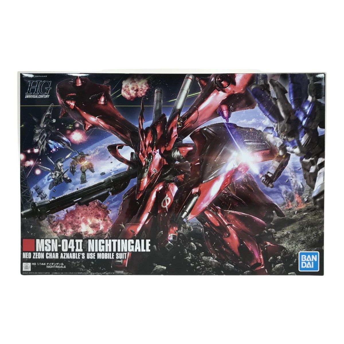 【格安高品質】バンダイ HGUC 1/144 MSN-04Ⅱ ナイチンゲール 未組立 ガンダムデカールセット その他