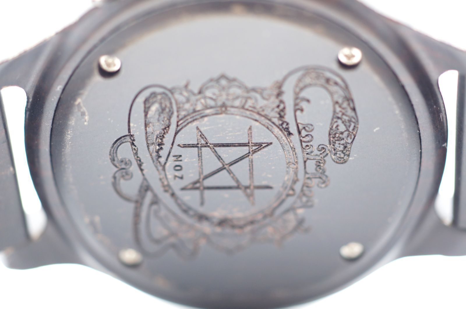 noz ダブルムーブメントモデル 45mm ホワイト NOZ腕時計(ラピスラズリ