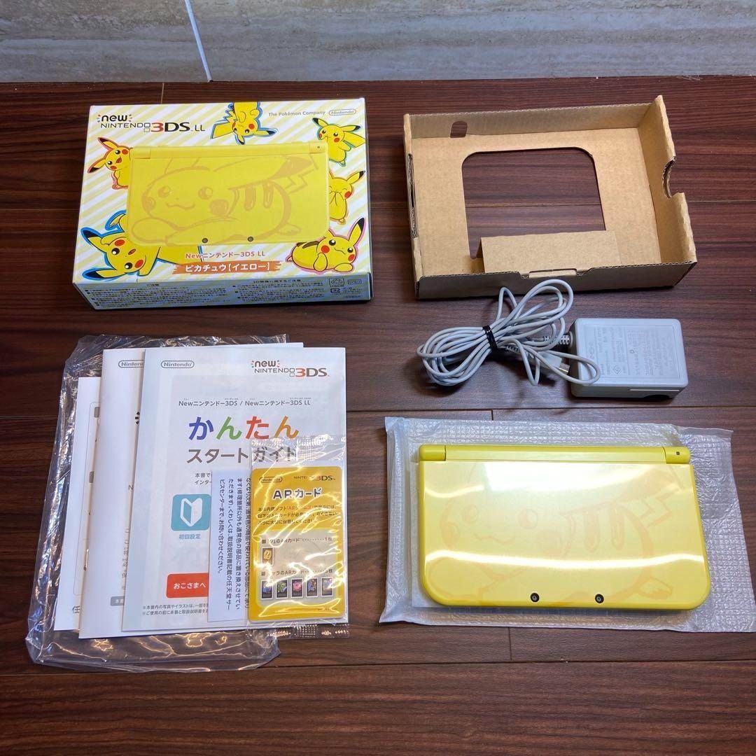 Newニンテンドー3DS LL 本体 ピカチュウ イエロー 4108