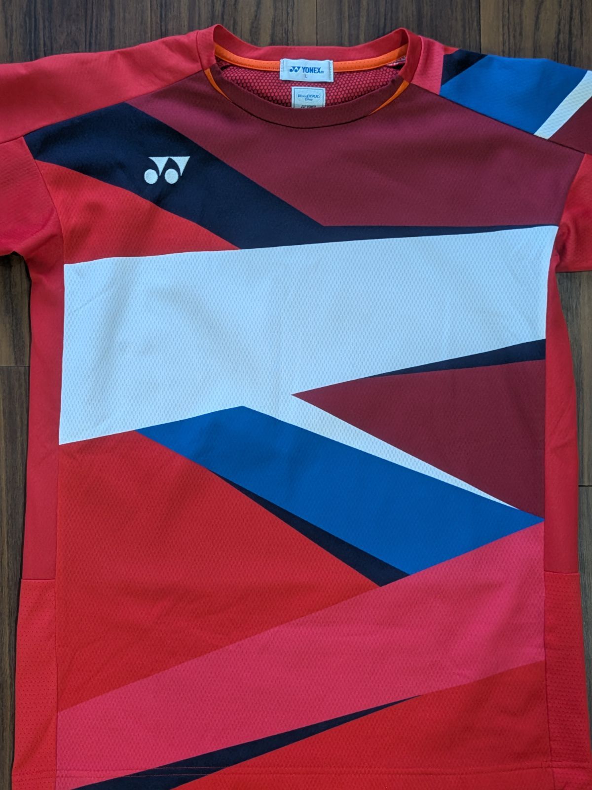 日体大】ヨネックス バドミントン ゲームシャツ Lサイズ 日体大