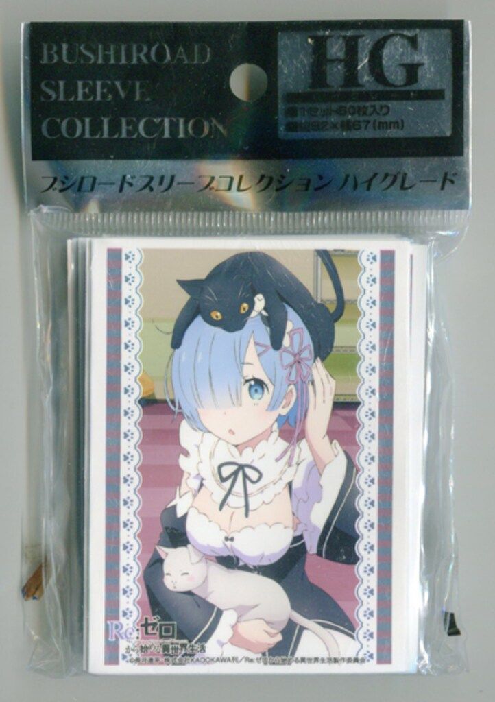 リゼロ レム スリーブ ・ デッキケース etc. サプライ 鬼がかりセット リゼロ レム スリーブ ・ デッキケース etc. サプライ 鬼がかりセット