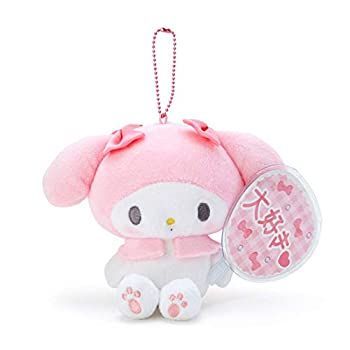 【中古】(未使用･未開封品)マイメロディ うちわを持ったマスコットホルダー(エンジョイアイドル)