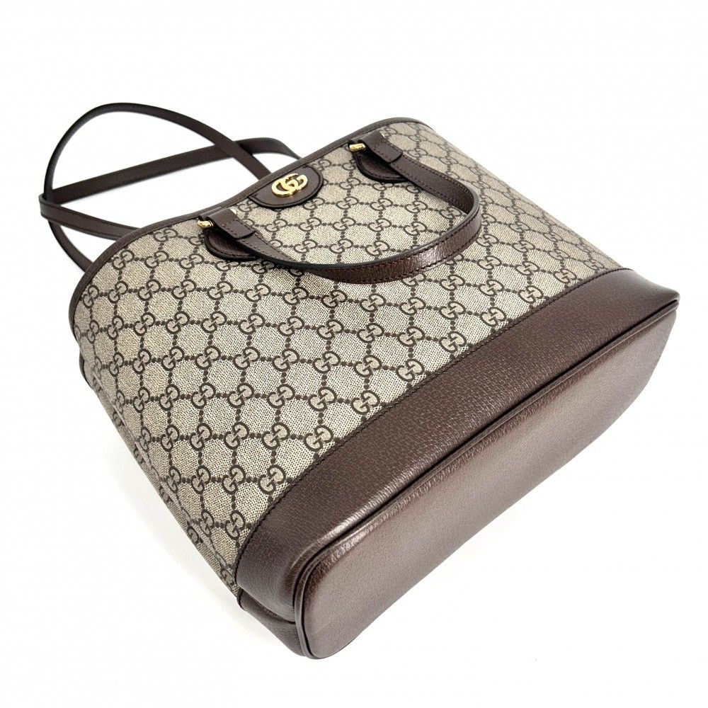 美品 GUCCI ダブルG 2Wayミディアム トートバッグショルダーバッグ