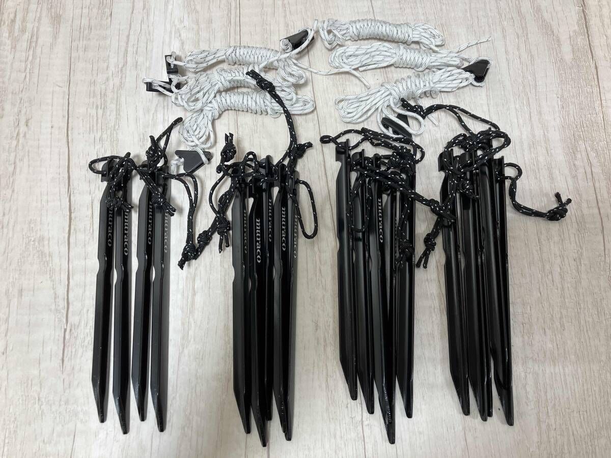 テントソノタブランド MURACO NORM 3P BLACK テント ムラコ 3人用 キャンプ アウトドア