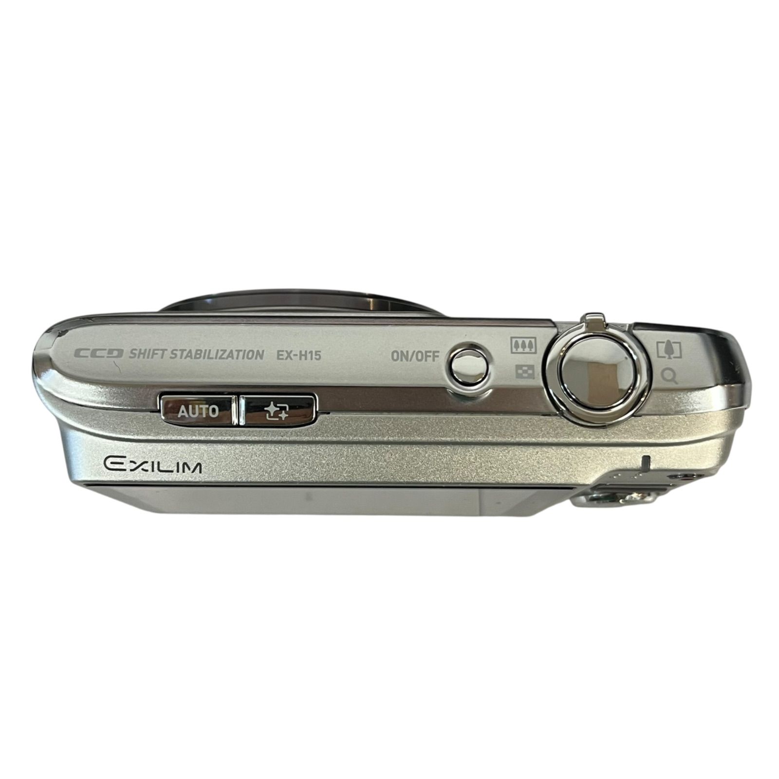 CASIO EXILIM EX-H15 シルバー デジタルカメラ 動作未確認 管32933】動作確認済☆CASIO カシオ exilim EX-H15 デジタル