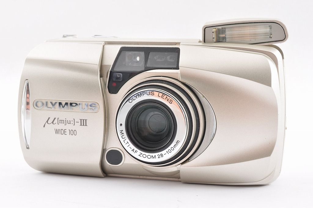 Olympus オリンパス µ mju III Wide 100 Stylus Epic Zoom 35mm コンパクトフィルムカメラ