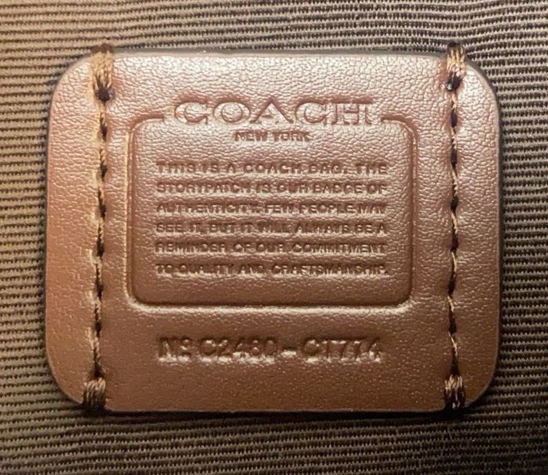 COACH アウトレット レディース ブラック ハンドバッグ ショルダーバッグ カルメン ミニ クロスボディ シグネチャー 未使用