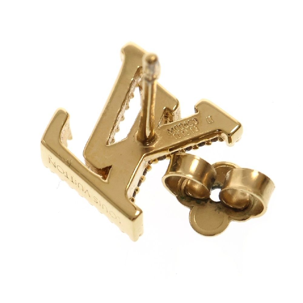 Louis Vuitton アイコニックストラス ピアス シルバー ピアス・LV アイ