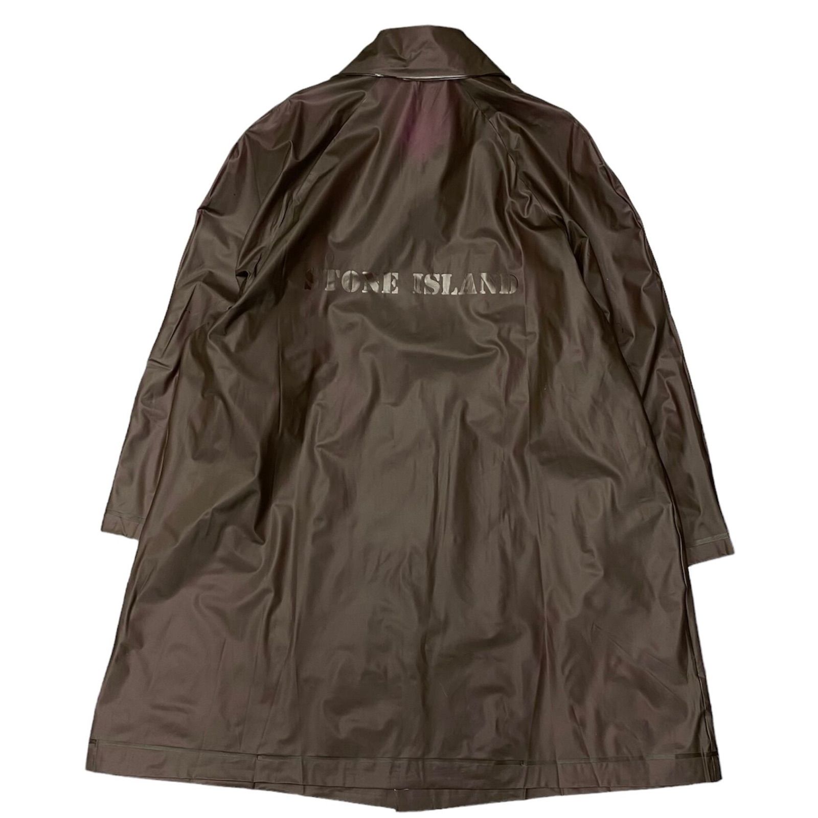 ストーンアイランド　Pコート ブラック　ウールメルトンコート　Mサイズ STONE ISLAND - STONE ISLAND ウール ピーコートの通販 by CYCLE