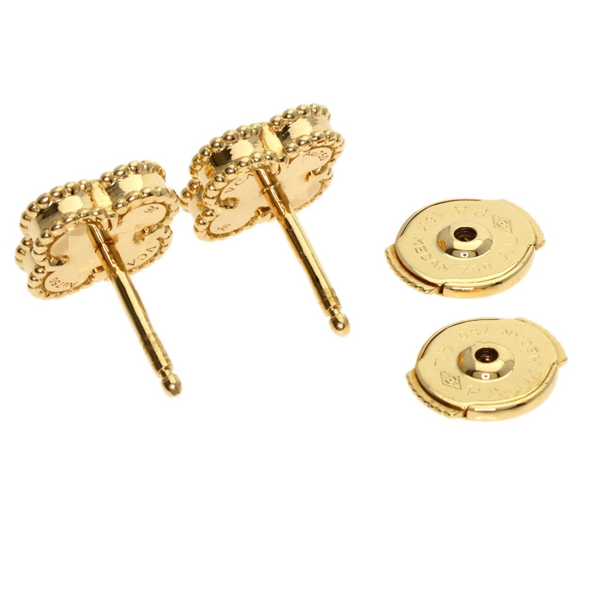 【VanCleef＆Arpels】スウィート アルハンブラ ピアス オキニス VanCleef＆Arpels】スウィート アルハンブラ ピアス オキニス
