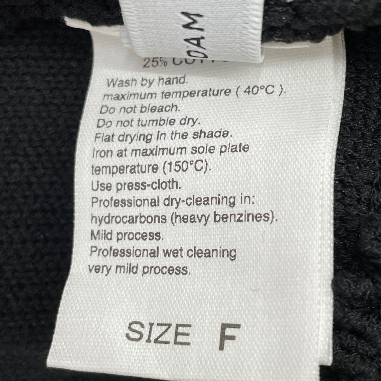 Adam et Rope アダムエロペ 24AW ﾌﾞﾗｯｸ ｼｮｰﾄｼﾞｬｶｰﾄﾞﾄﾞﾗｲﾊﾞｰｽﾞﾆｯﾄ F GULLKHAN_COM