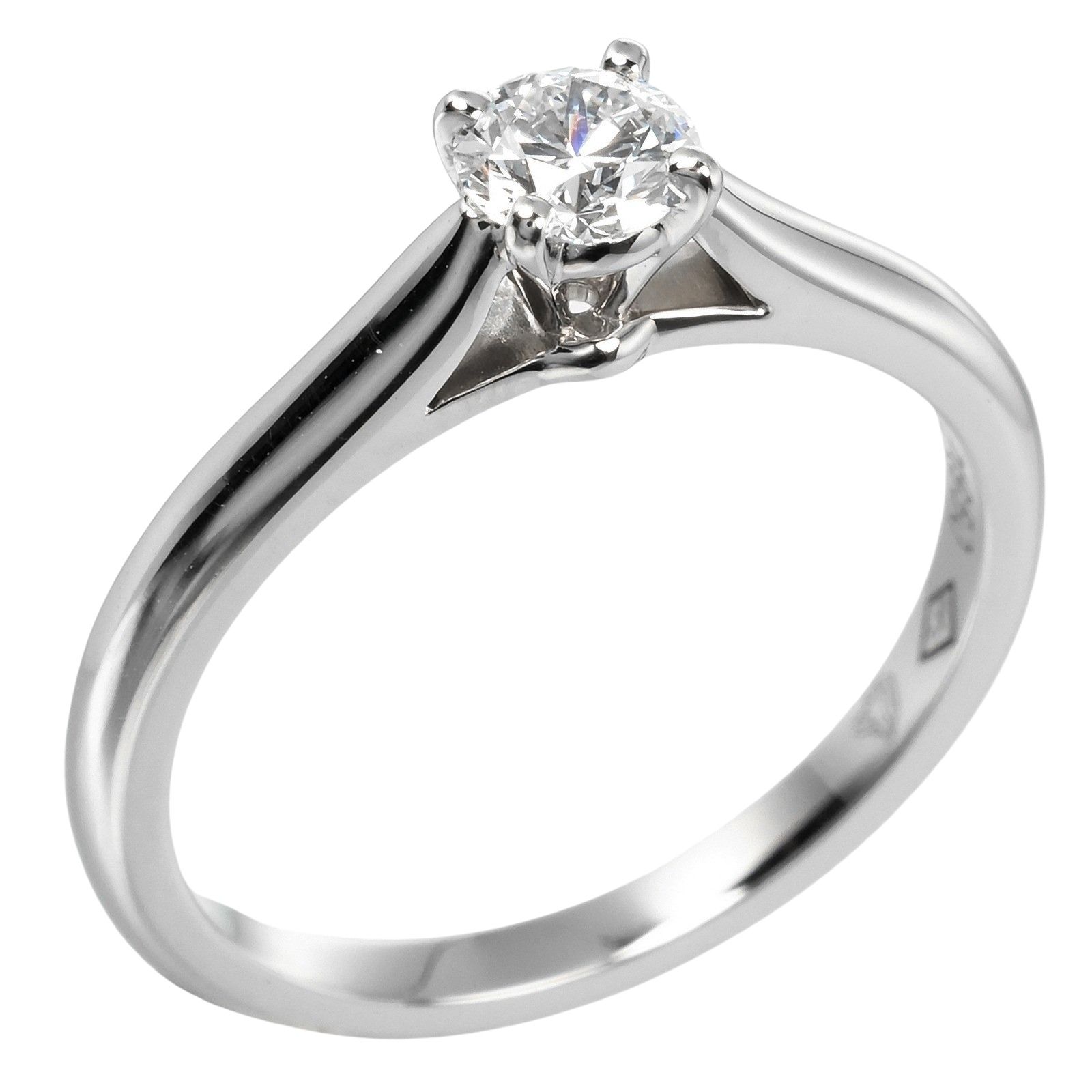 CARTIER】カルティエ 1895 ソリテール 0.24ct VVS2/D/2EX/VG Pt950 