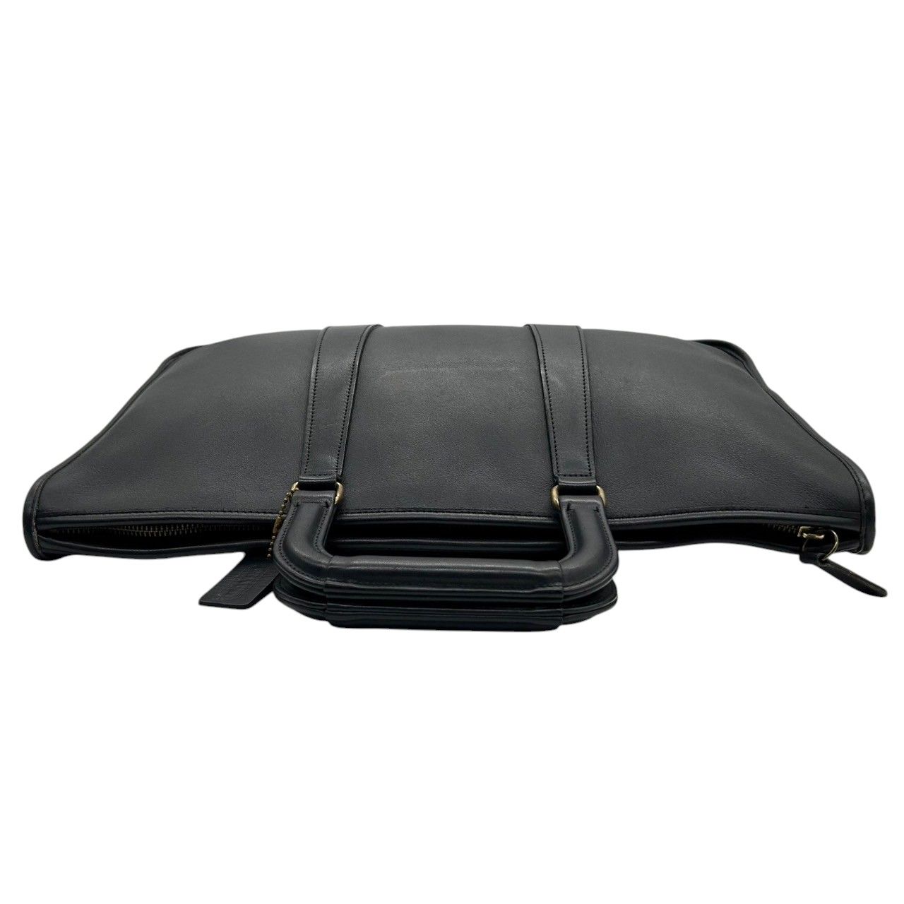 COACH トートバッグ レザー オールドコーチ 黒 A4収納 ビジネス