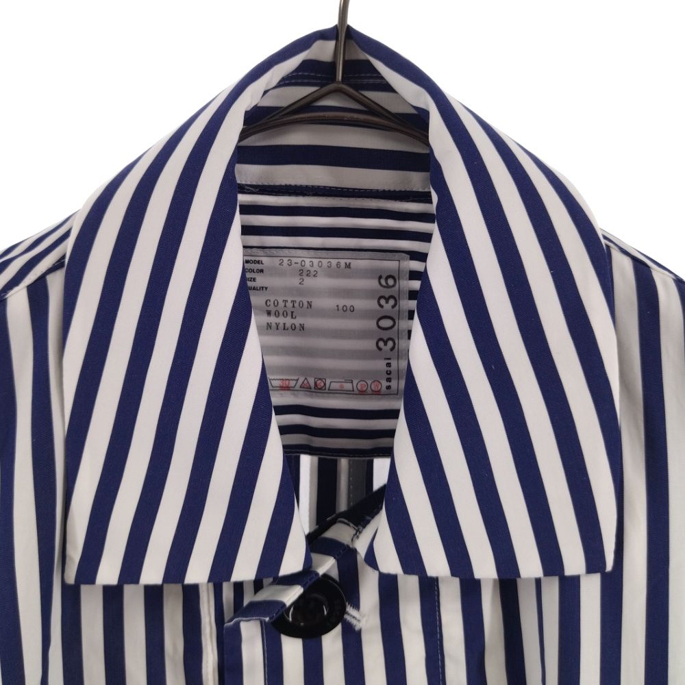 Sacai (サカイ) ×Thomas Mason Cotton Poplin Coat トーマスメゾン