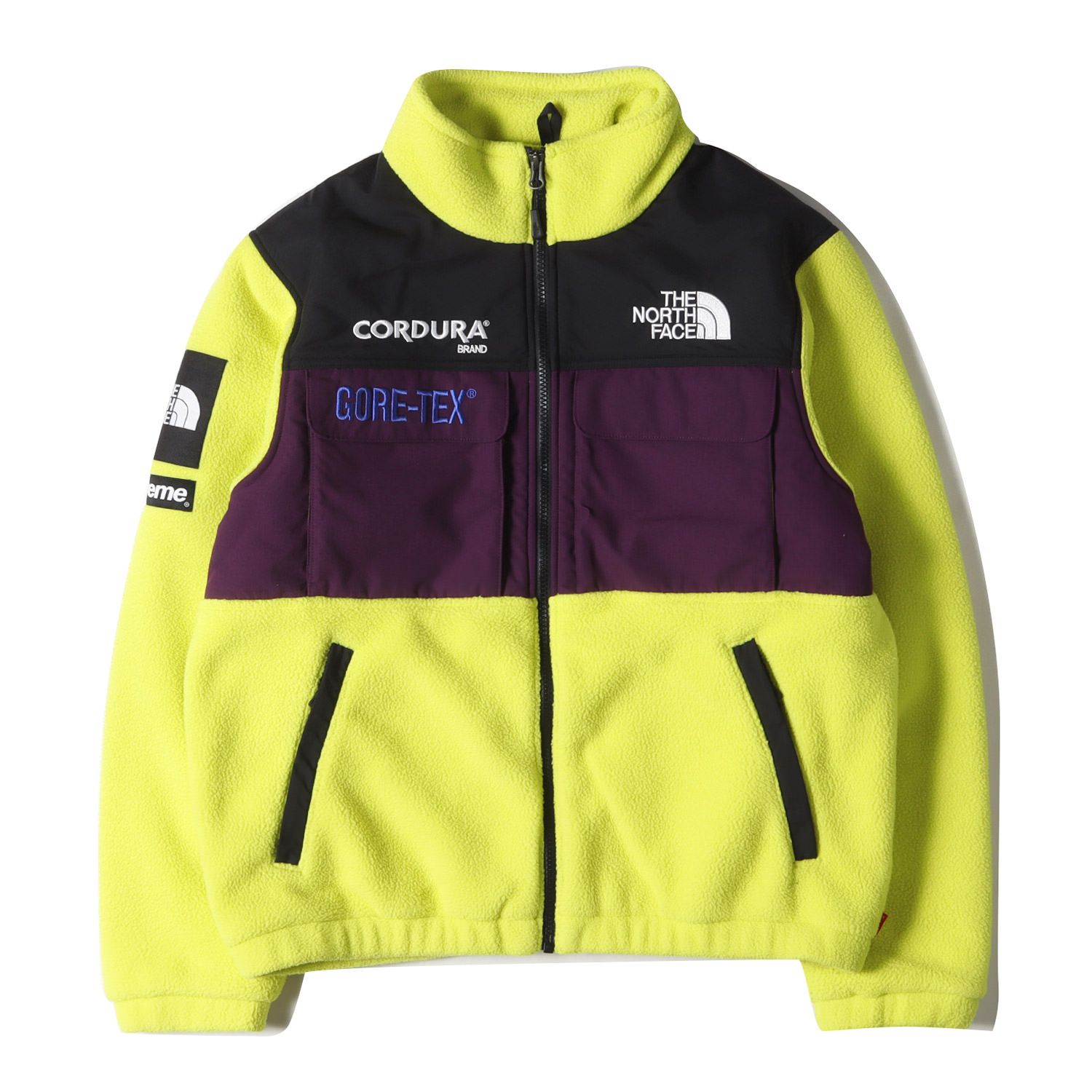 試着のみ 18AW supreme × North Face コーチジャケット Supreme The North Face Expedition Coaches Jacket Black