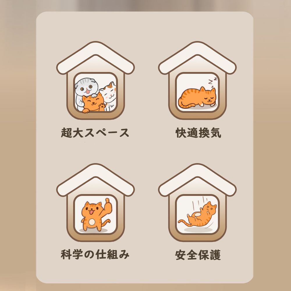 大型 猫ゲージ