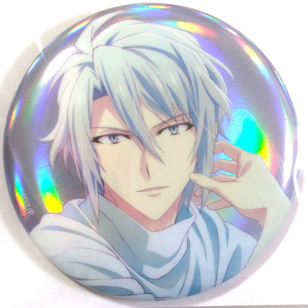 アイナナ 楽　オーロラ缶バッジ オーロラ缶バッジ TRIGGER 八乙女楽 九条天 十龍之介 アイナナ