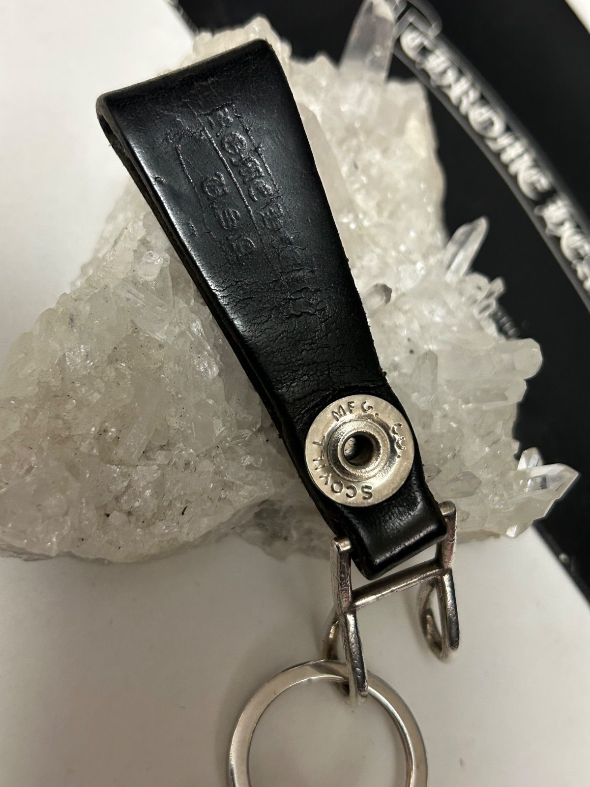 CHROME HEARTS/クロムハーツ・ベルトループ・レザー&キーリングダガー