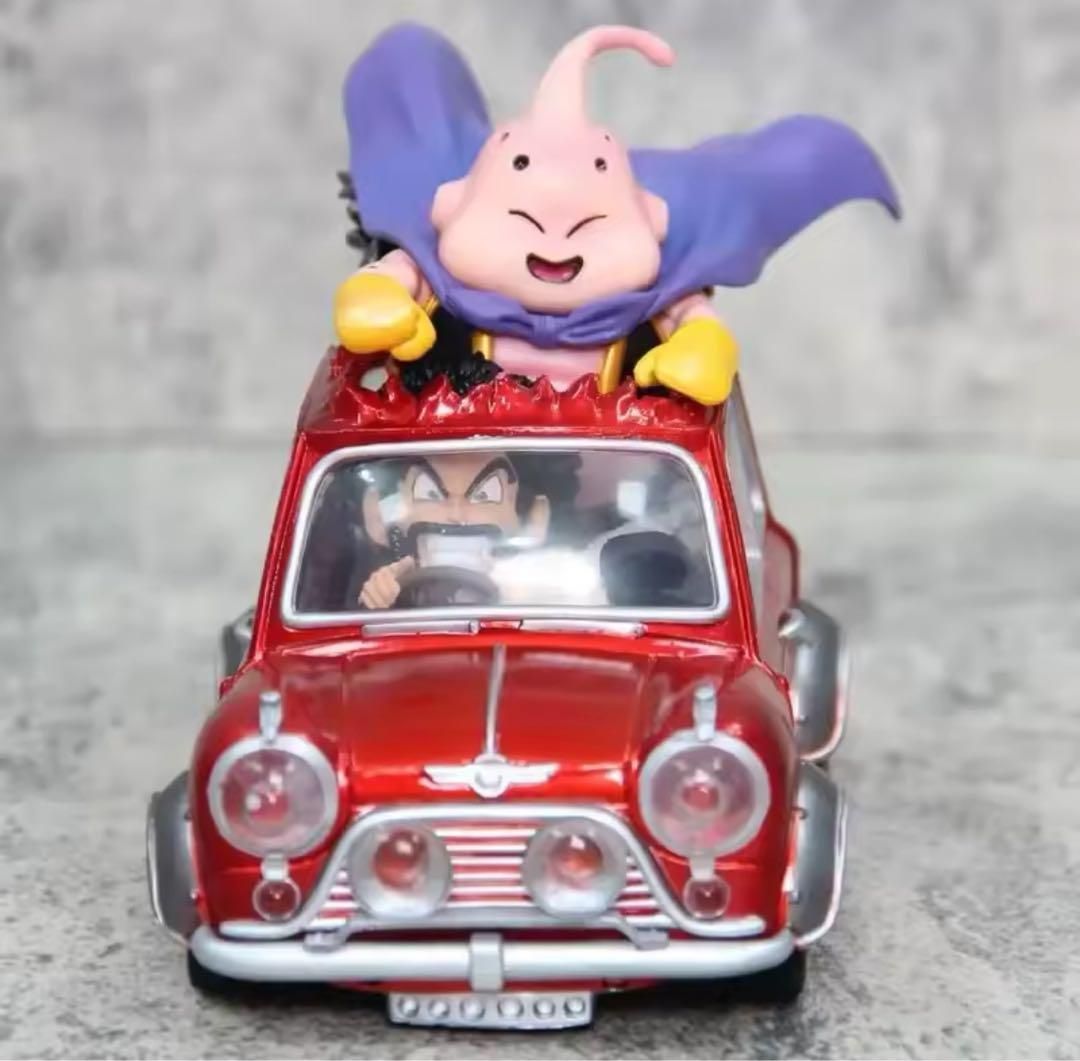 ドラゴンボール ミスター・サタン 魔人ブウ 車 フィギュア 14cm