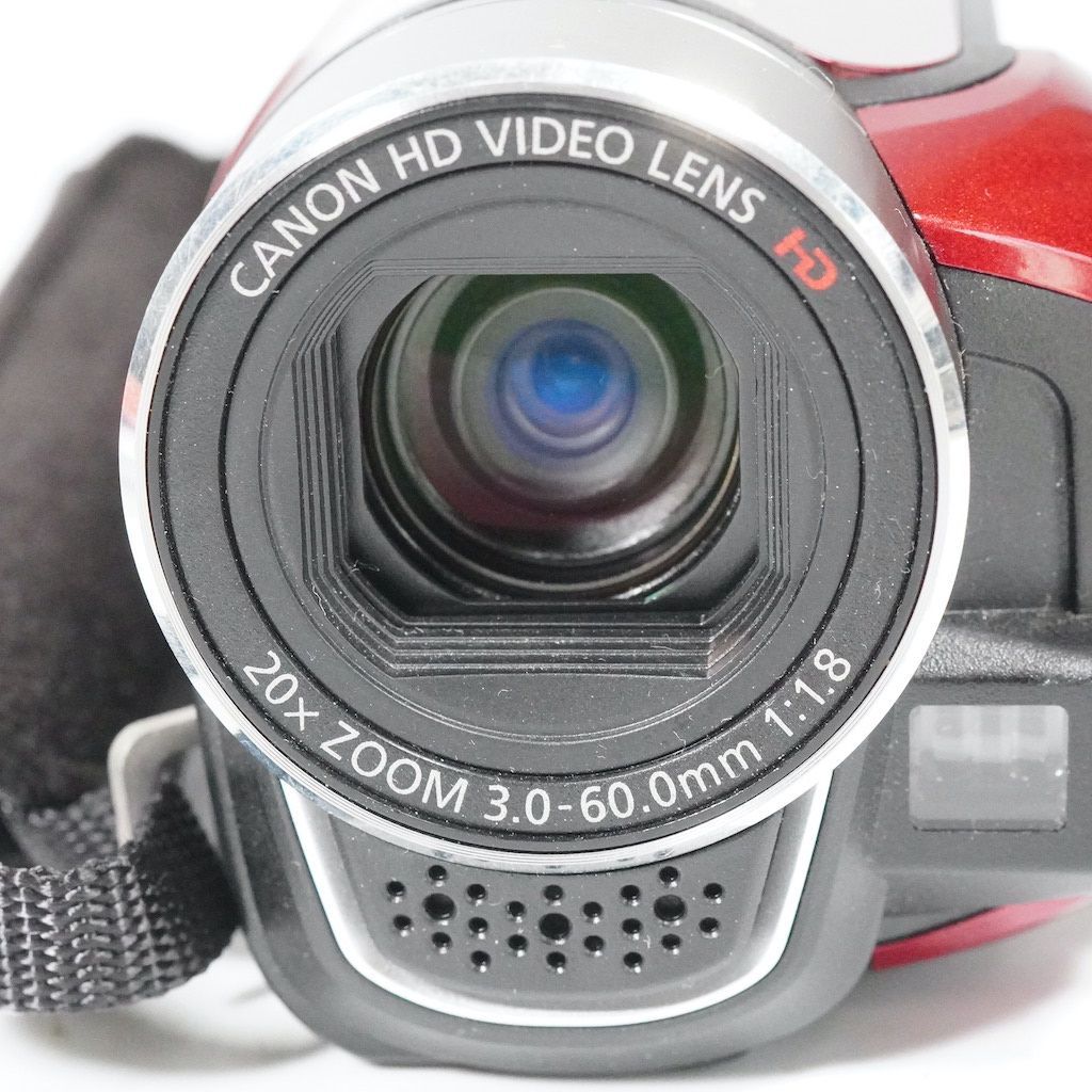 Canon キャノン iVIS HF R10 レッド 動作OK 返金保証 /2128 - メルカリ