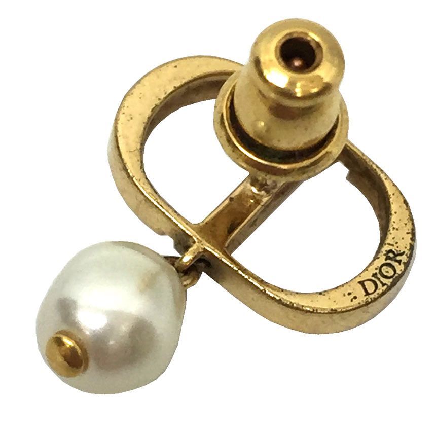 Christian Dior クリスチャンディオール パール シングルピアス 片耳用