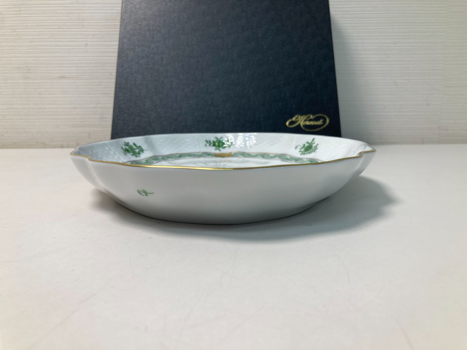 □未使用□ﾍﾚﾝﾄﾞ ｱﾎﾟﾆｰｸﾞﾘｰﾝ ｵｰﾊﾞﾙﾃﾞｨｯｼｭ 26CM（7019）【☆38-324