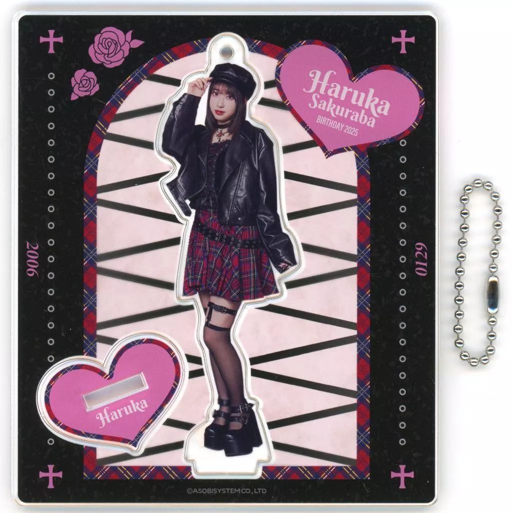 CUTIE STREET 桜庭遥花 アクリルパネル CUTIE STREET ラッフルくじ 桜庭遥花 アクリルパネル A賞 サイン有