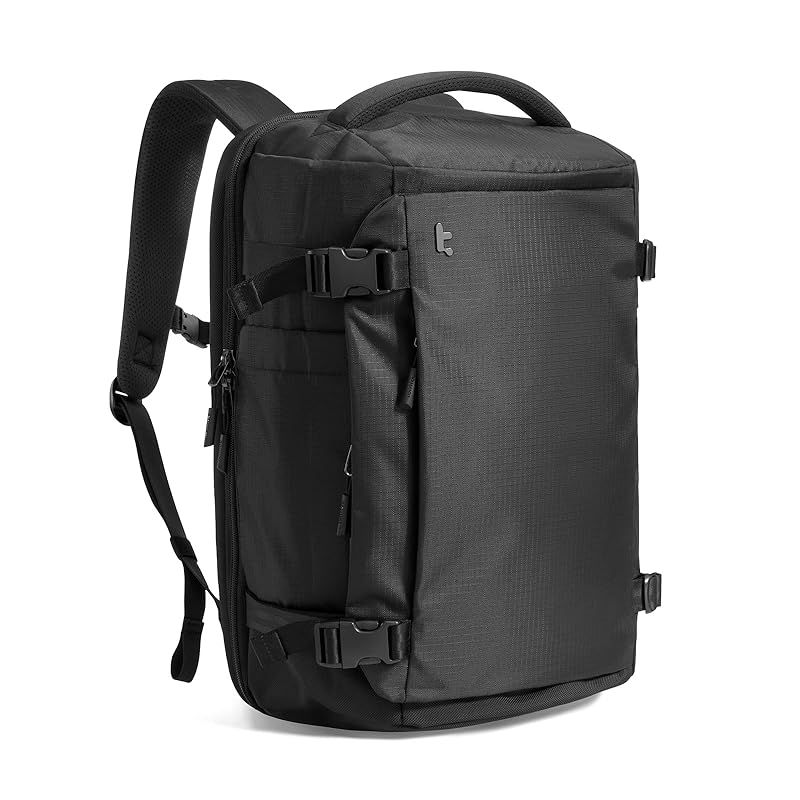 tomtoc 旅行 リュック 28L 機内持ち込み ビジネス バックパック 旅行バッグ カバン リュックサック メンズ レディース 多機能 16型PC対応 撥水加工 ジム 部活 合宿 通学 通勤 トラベル 出張