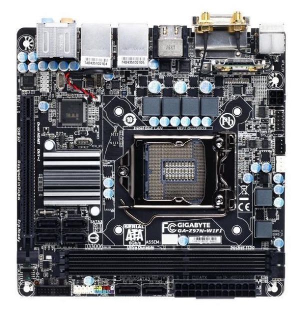 GIGABYTE GA-H97N-WIFI マザーボード インテル H97 LGA 1150(ソケットH3) ミニITX