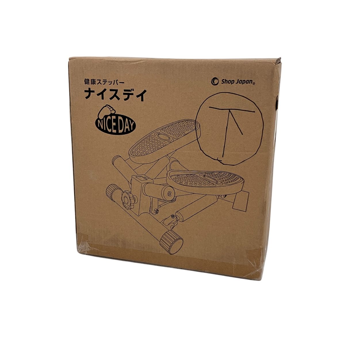 SHOP JAPAN FN004687 NICE DAY 健康ステッパー ナイスデイ 健康器具 ショップジャパン O9965263