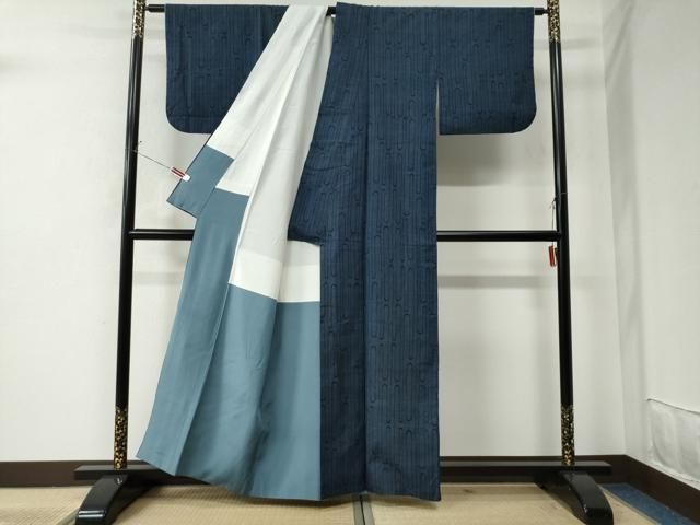 平和屋着物○綿薩摩 160亀甲 エ霞文 木綿 正絹 逸品 CAAU2258yc - メルカリ 