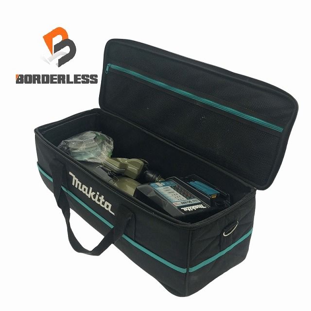 makita マキタ 18V 充電式クリーナー CL286FD オリーブ バッテリ1個 6.0Ah 充電器 フィルタ バッグ付 サイクロン一体式 108143