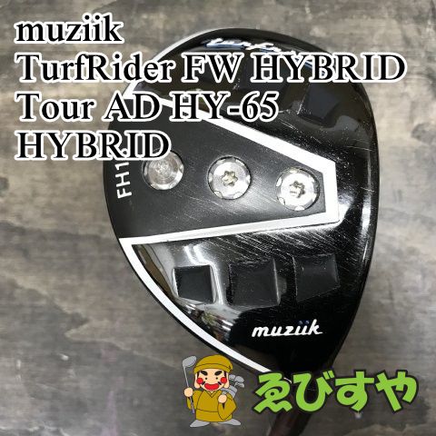 狭山 ユーティリティ ムジーク TurfRider FW HYBRID Tour AD HY-65 HYBRID S 15 8662