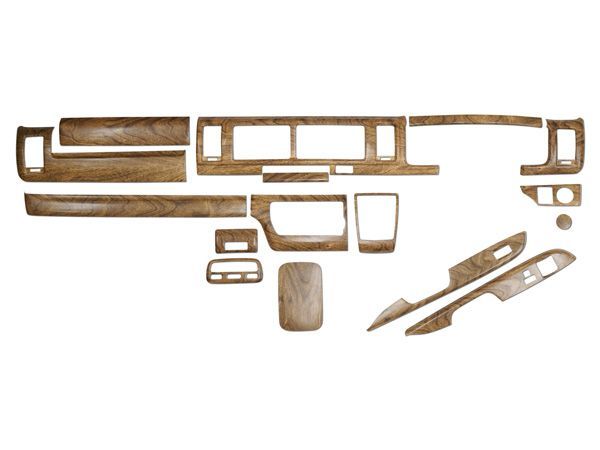 ハイエース 200系 4型 5型 6型 7型 ワイドボディ S-GL ナチュラルウッド調 インテリアパネル 16P