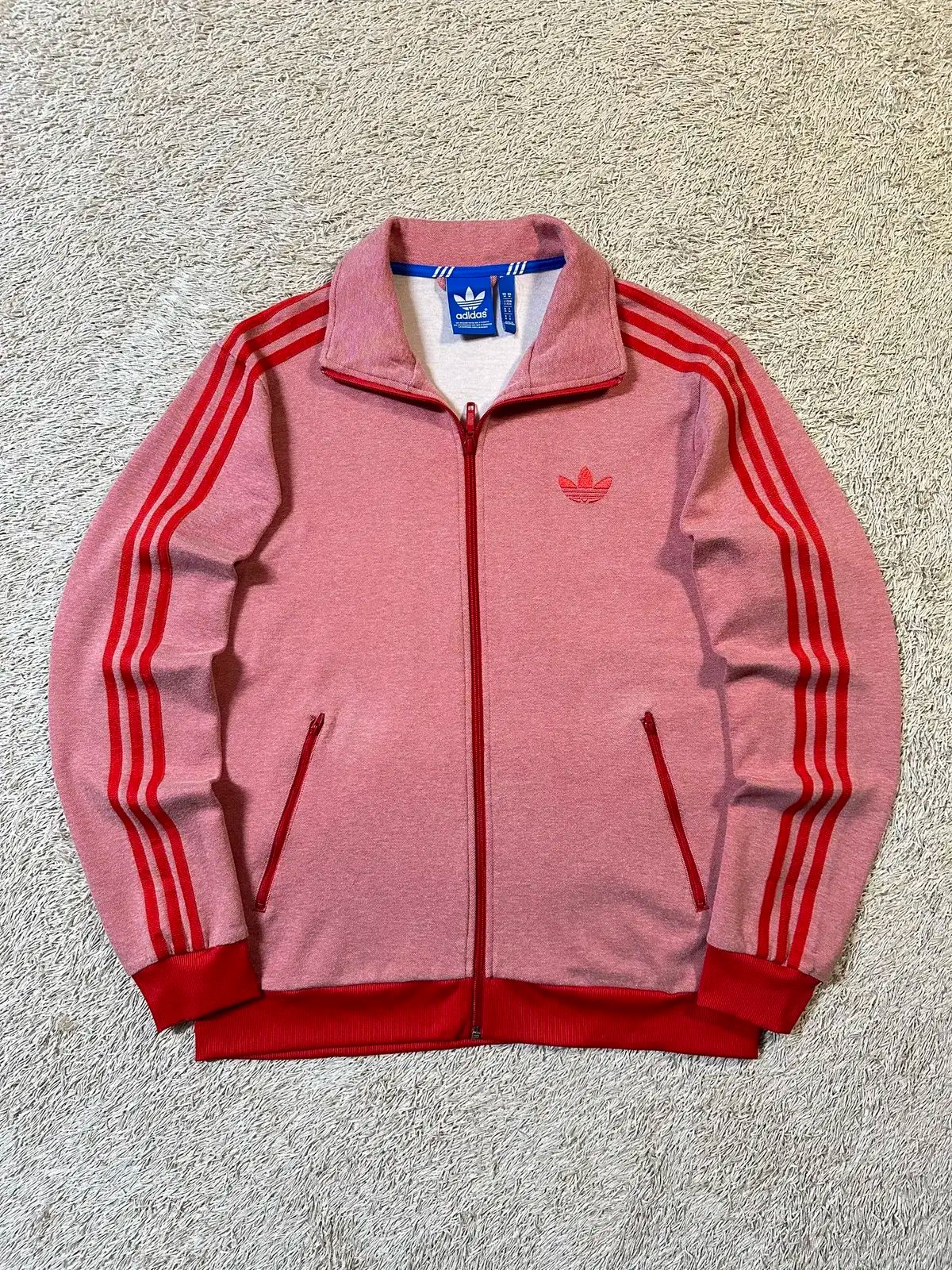 【雷市場（ポンジャン）商品韓国直送】 M adidas(アディダス) ADIDAS ファイヤーバード トラックトップス ジャージ ピンク レッド