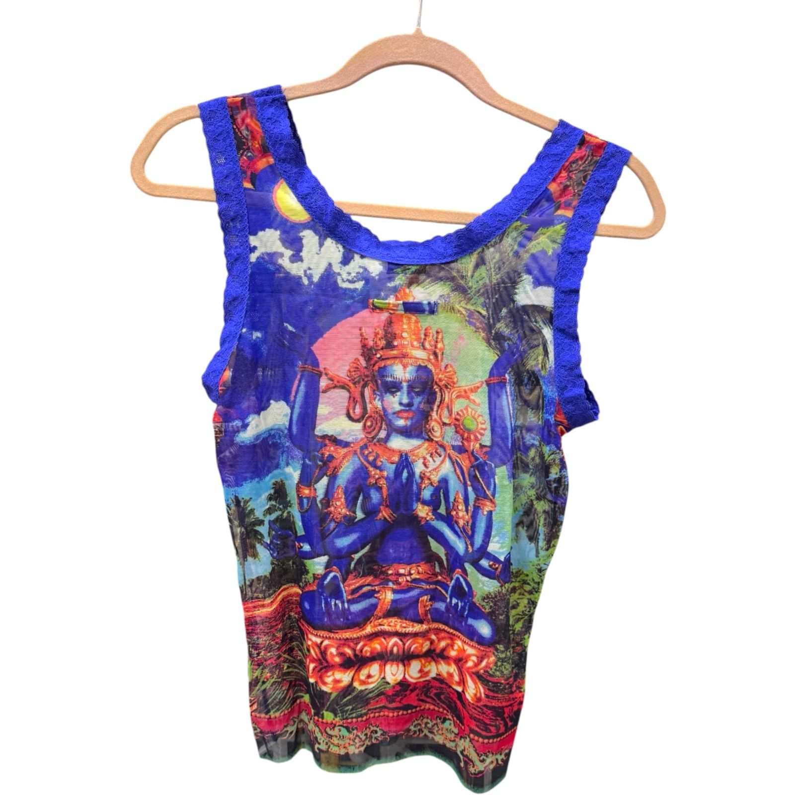 Jean Paul GAULTIER ゴルチエ シヴァ メッシュ タンクトップ