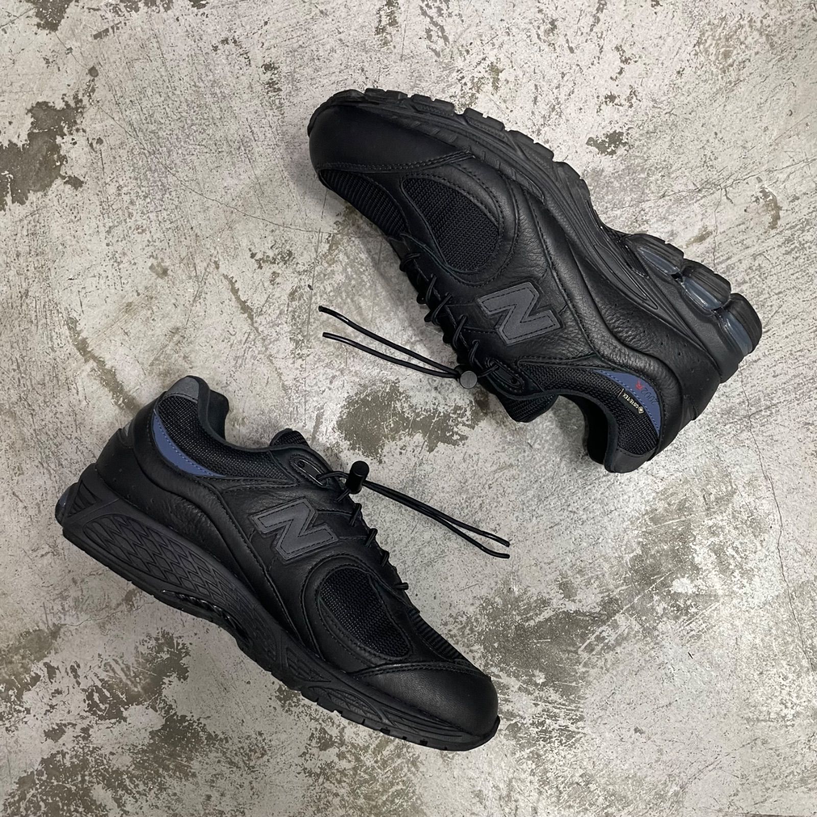 JJJJound New Balance 2002R GORE-TEX Black コラボ ジョウンド レザー 