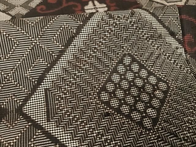 平和屋着物■希少　本場大島紬　龍郷絣　逸品　未使用　DZAB1090kh5 平和屋着物○希少 本場大島紬 龍郷絣 正絹 逸品 未使用 CAAS7128yc