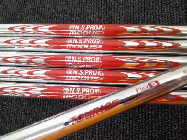 中古 シャフト 日本シャフト N.S.PRO MODUS3 TOUR 105（S） 6本　5-ｐ相当/S/0[6513]松山店