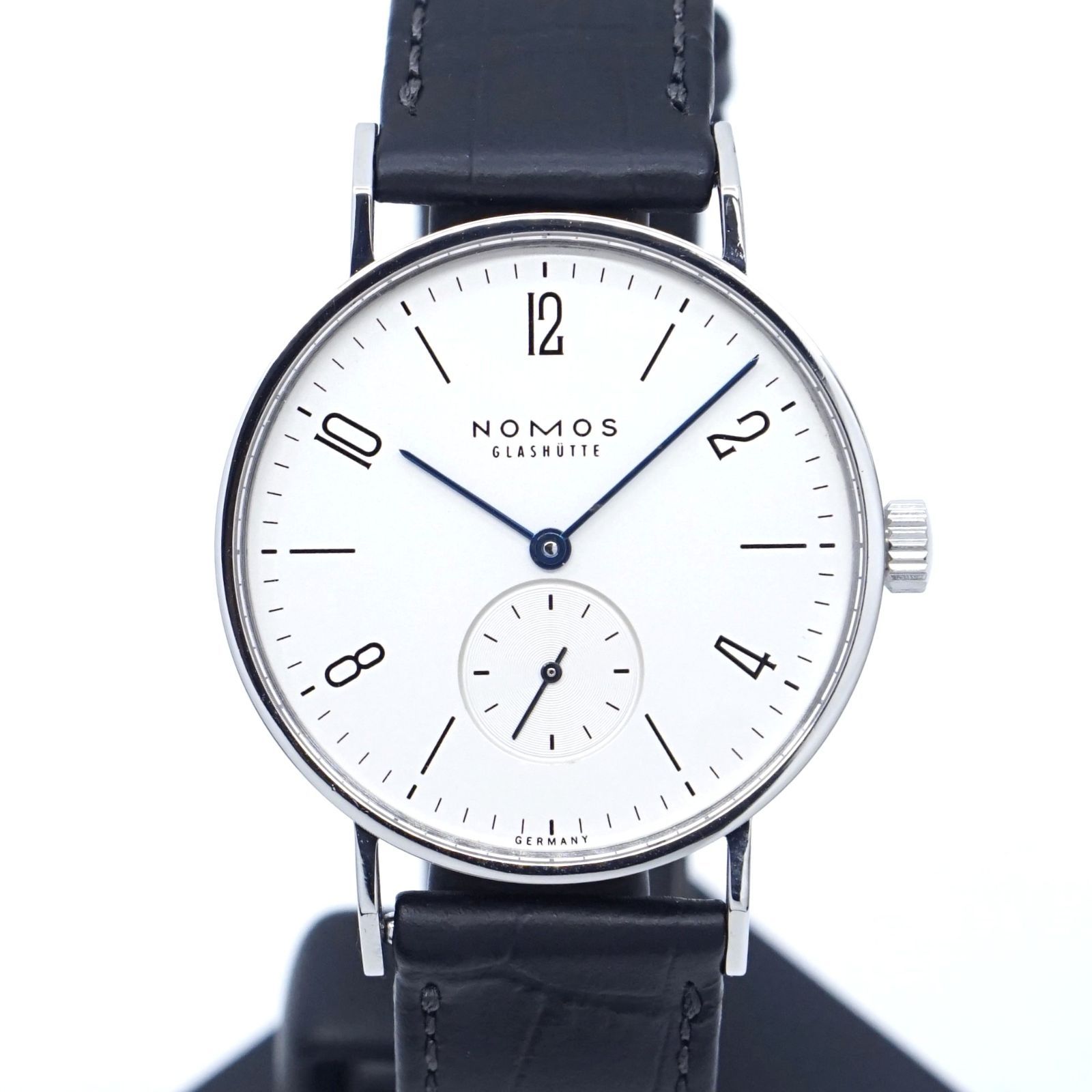 ノモス タンジェント NOMOS TANGENTE TN1A1W1 メンズ腕時計 手巻き レザーベルト マニュファクチュール 1年保証 25-M-829