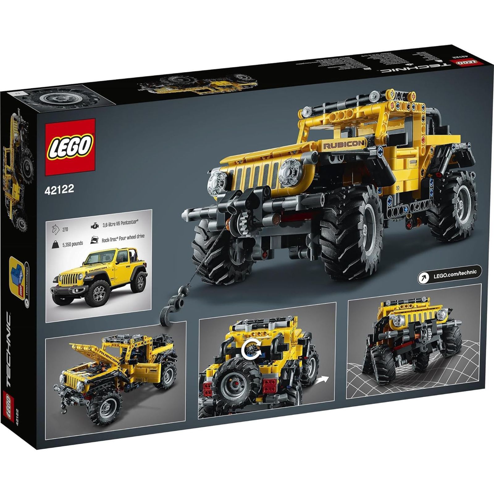 新品未開封】LEGO レゴ 42122 テクニック ジープ(R) ラングラー 