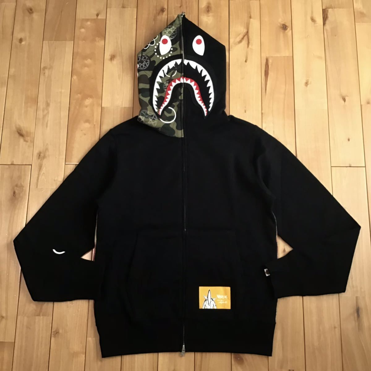 ☆激レア☆ Futura × BAPE シャーク パーカー Mサイズ shark full zip