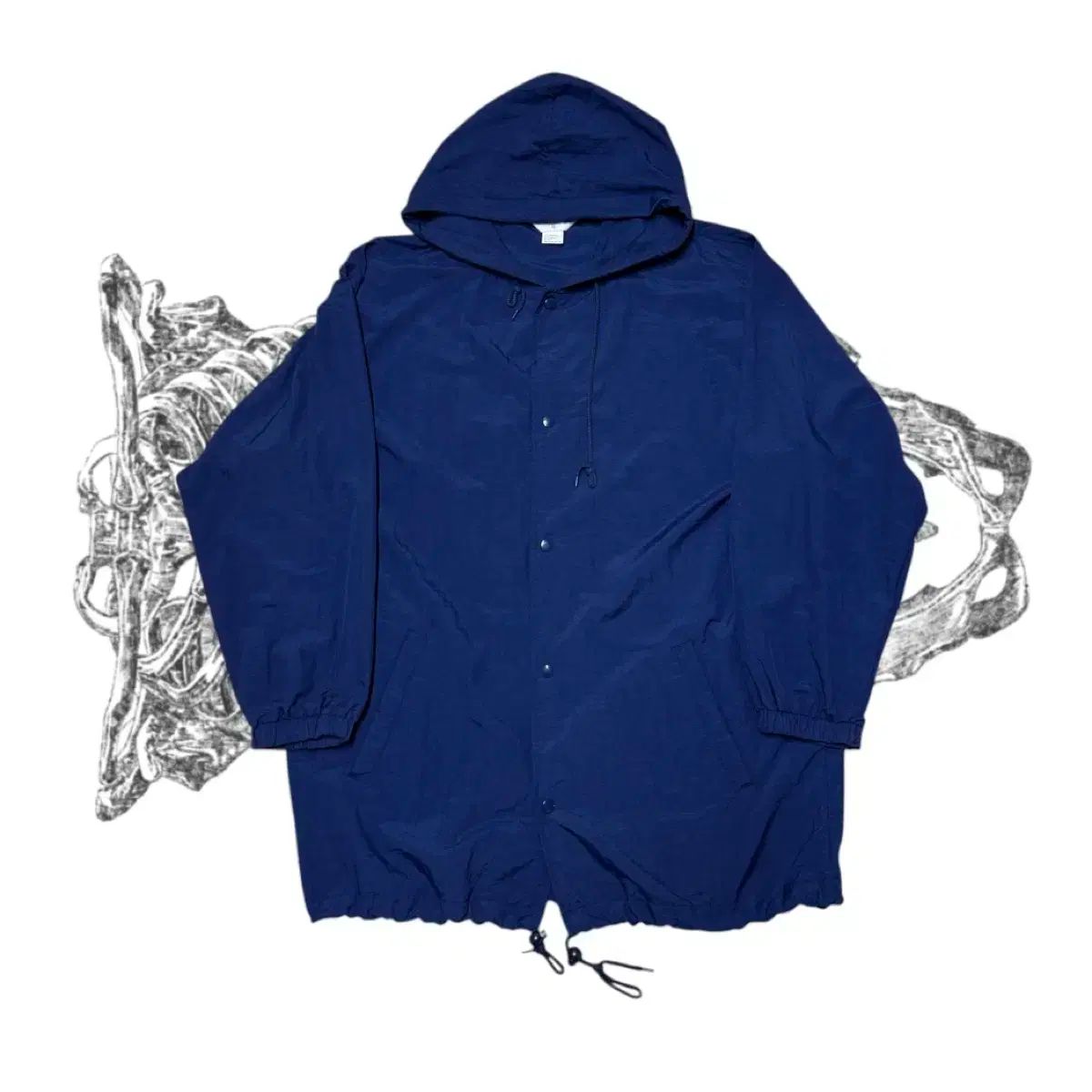 adidas アディダス 90s スクール ビックロゴ ローブ ウィンドブレーカー ジャケット