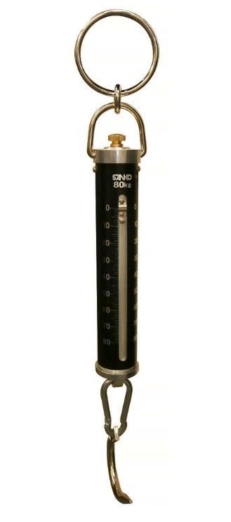 三光精衡所 ばね式手秤 ST-80 ひょう量80kg 最小目盛1kg 手ばかり ヤマヨ測定機 工場 研究所 調理場