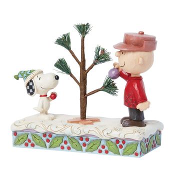 スヌーピー-チャーリーブラウン ツリー クリスマス JIM SHORE WWW_OLIVIERBERNSTEIN_COM