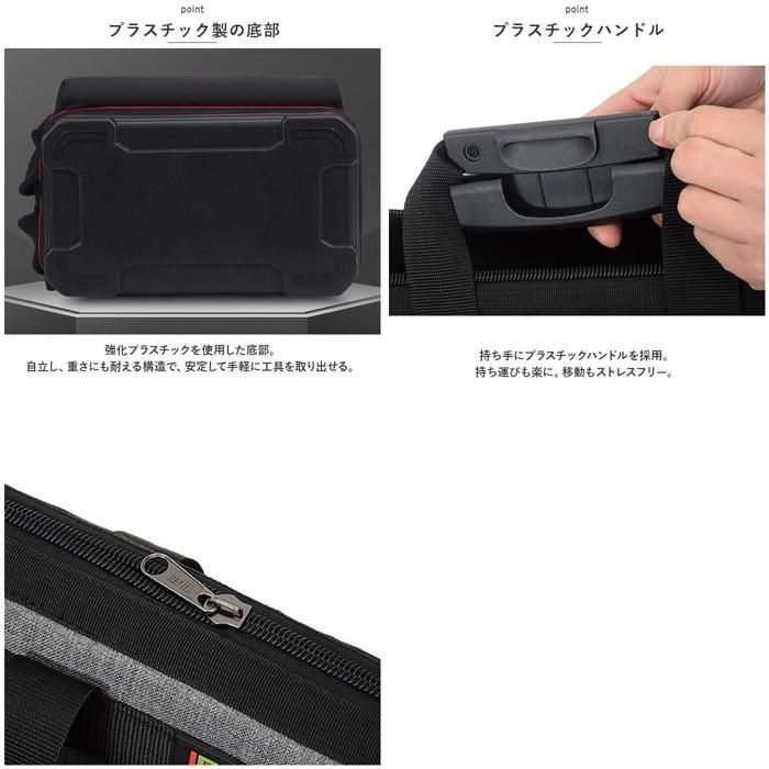 ☆ グレー ☆ ツールバッグ kgoods14 工具 リュック ツールバッグ 