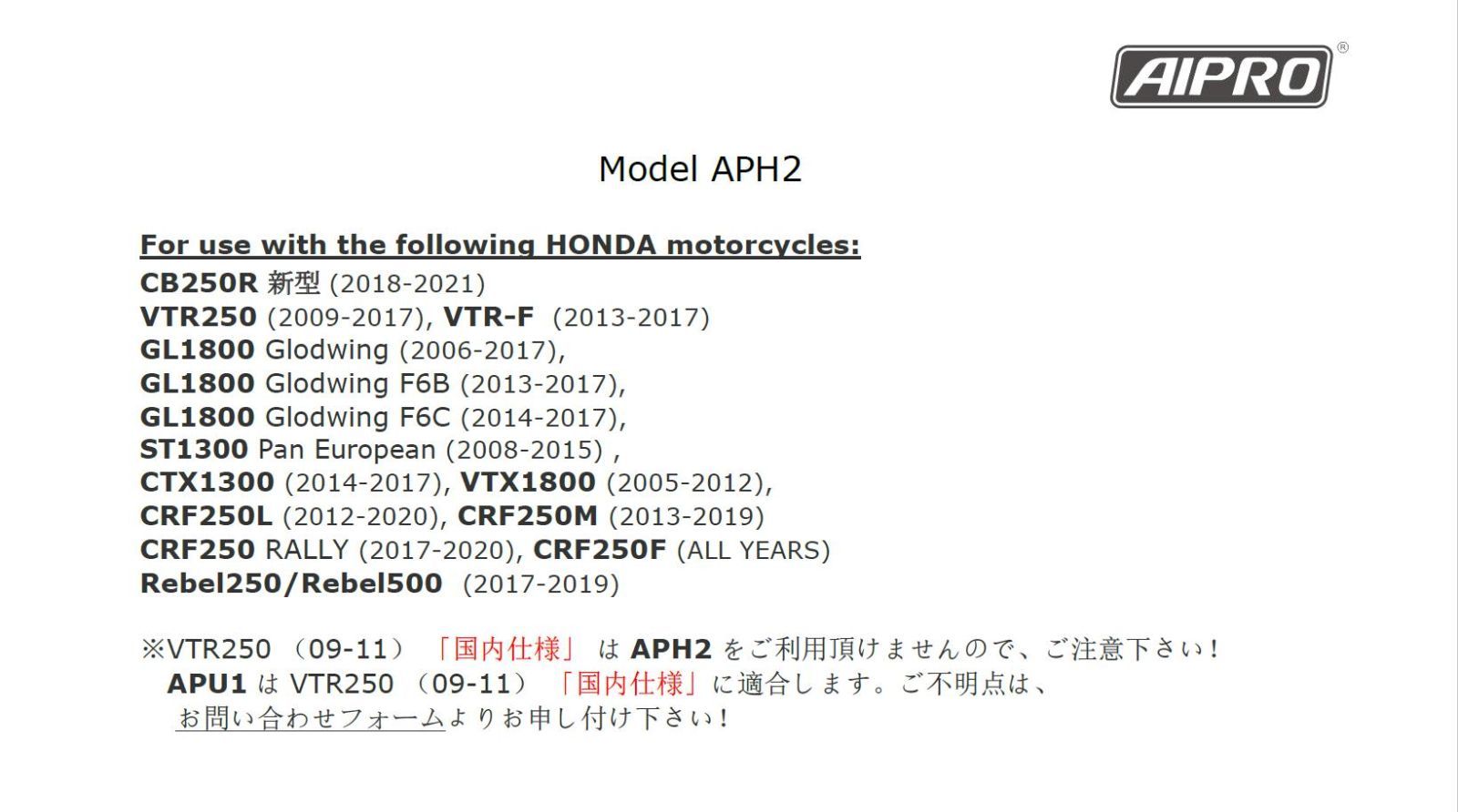 アイプロ製☆シフトインジケー APH2 青 CRF250M/L MD38 - メルカリ